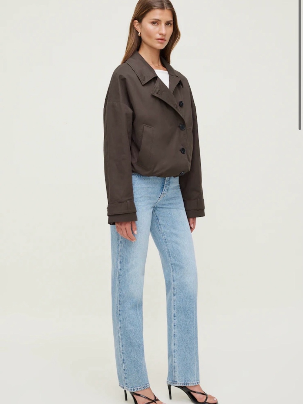Cara Rigid High Rise Straight Leg Jeans - Picture 3 of 6